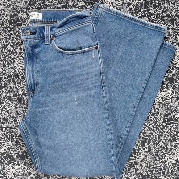 👖 Abercrombie & Fitch “The 90s Relaxed Jean” high-rise size 28/6s - Picture 1 of 7